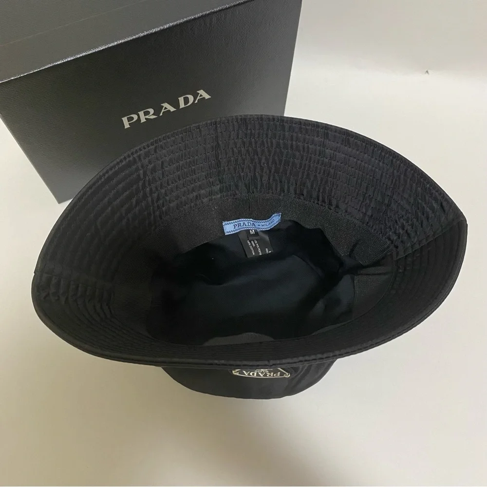 Prada Black Bucket Hat - Picture 3 of 7
